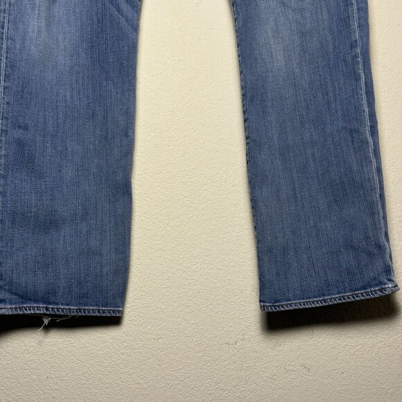 Lucky Brand 363 Vintage Straight Denim Jean Pant Men 38x32 Distressed Baggy Fit - Picture 12 of 15